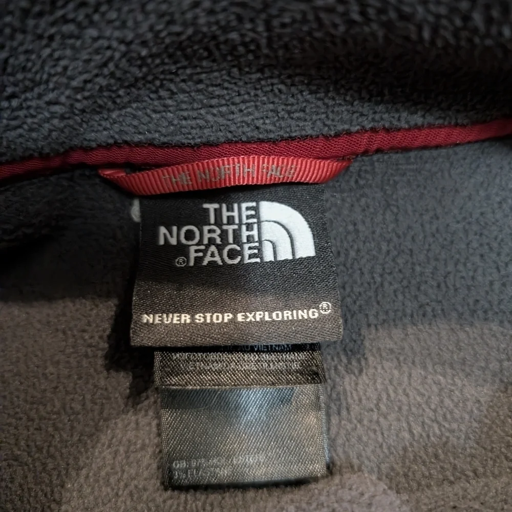 The North Face TKA Stealth Full Zip Fleece Jacket Gray